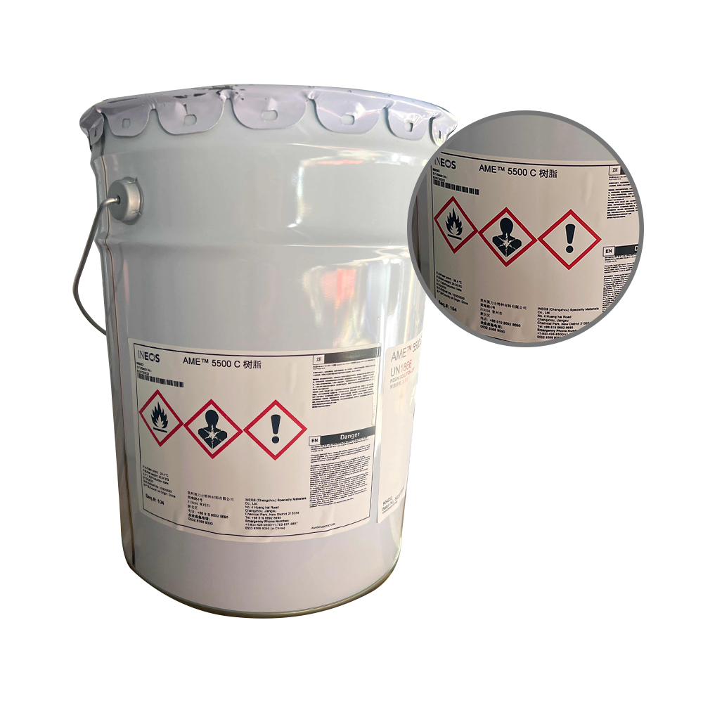 AME 5500 C thixotropic vinyl epoxy marine resin from INEOS Composites