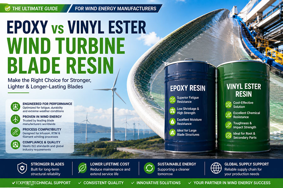 Wind Turbine Blade Resin Selection