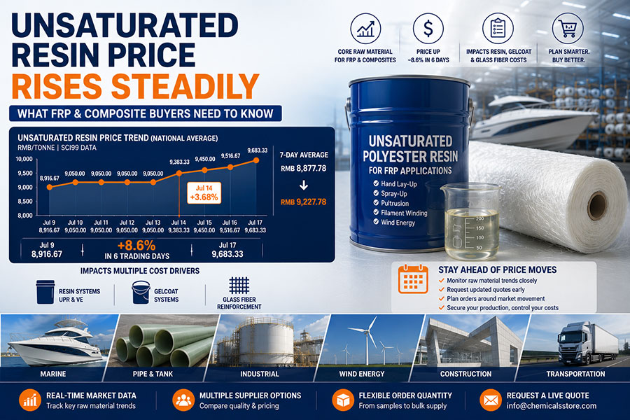 Unsaturated Resin Price: 5 Critical Signals That Help FRP Buyers Avoid Costly Timing Mistakes