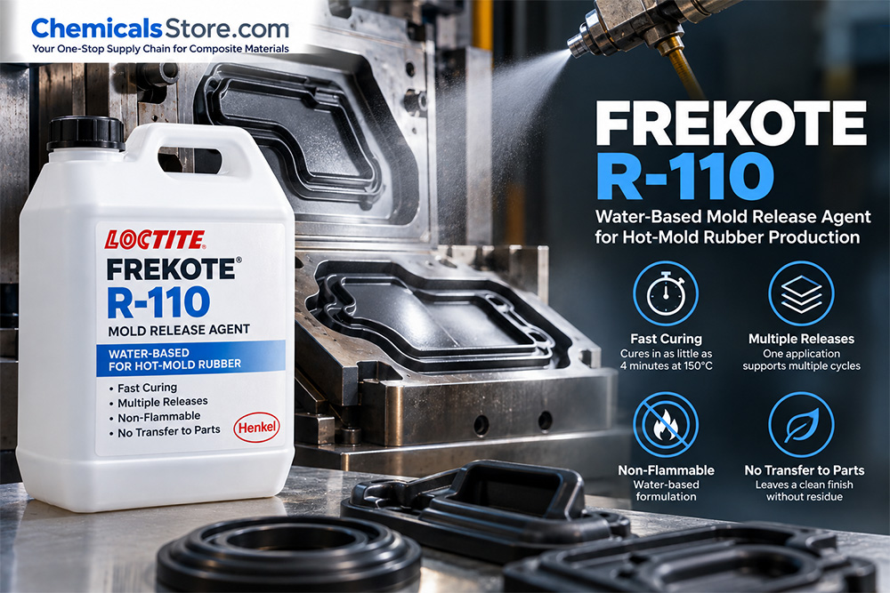 FREKOTE R-110 Release Agent: 5 Proven Benefits for Rubber Molders